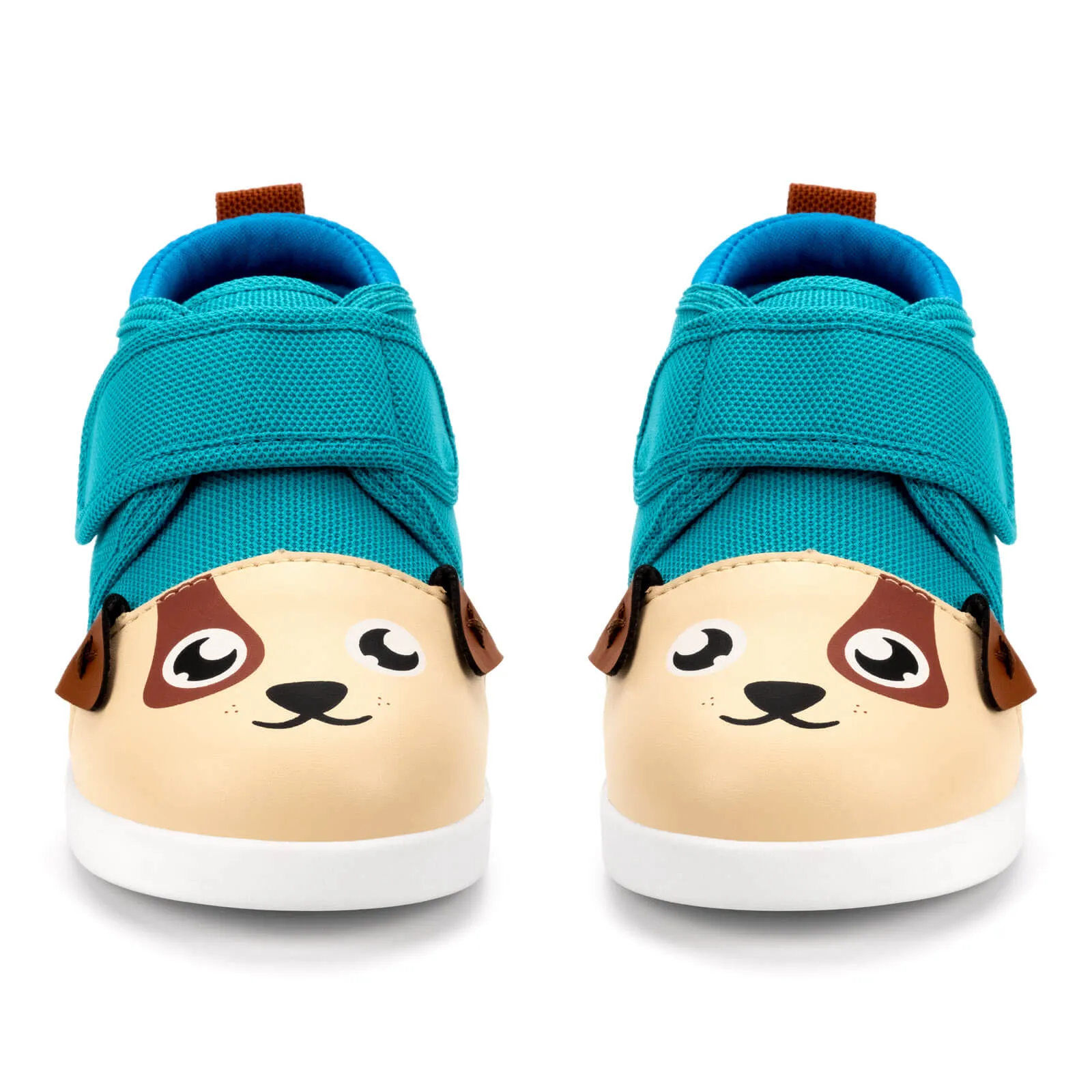 Puppy Squeaky Toddler Shoes | Teal