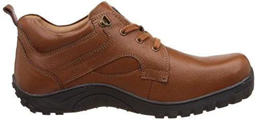 Red Chief Men's Glassy Tan Leather Sneakers - 10 UK/India (44.5 EU)(RC3402 287)