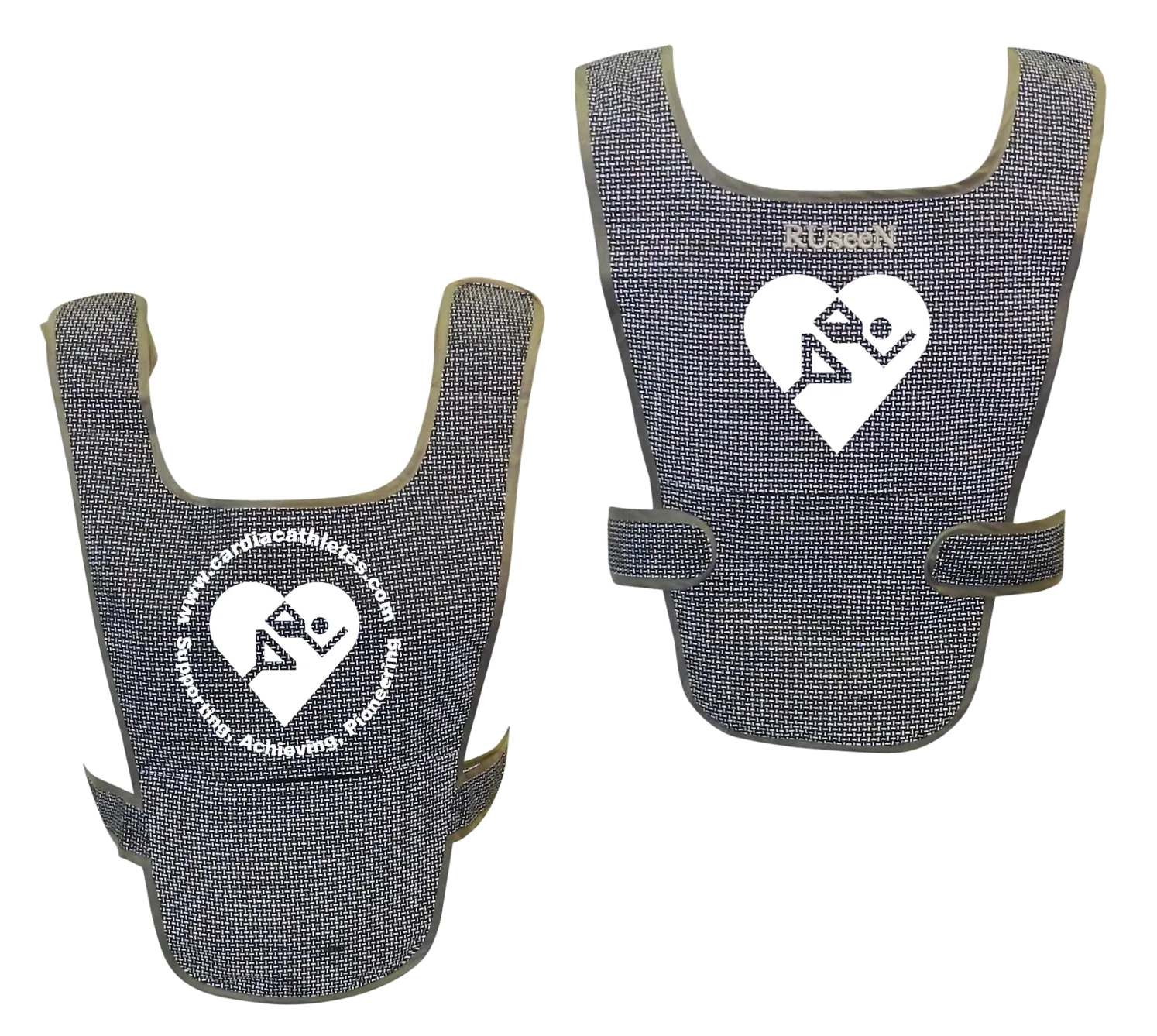 Reflective Running Vest - Cardiac Athletes .Org