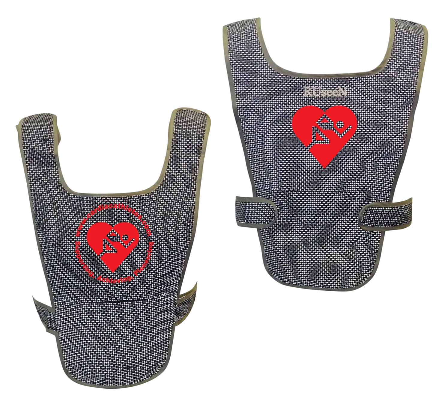 Reflective Running Vest - Cardiac Athletes .Org