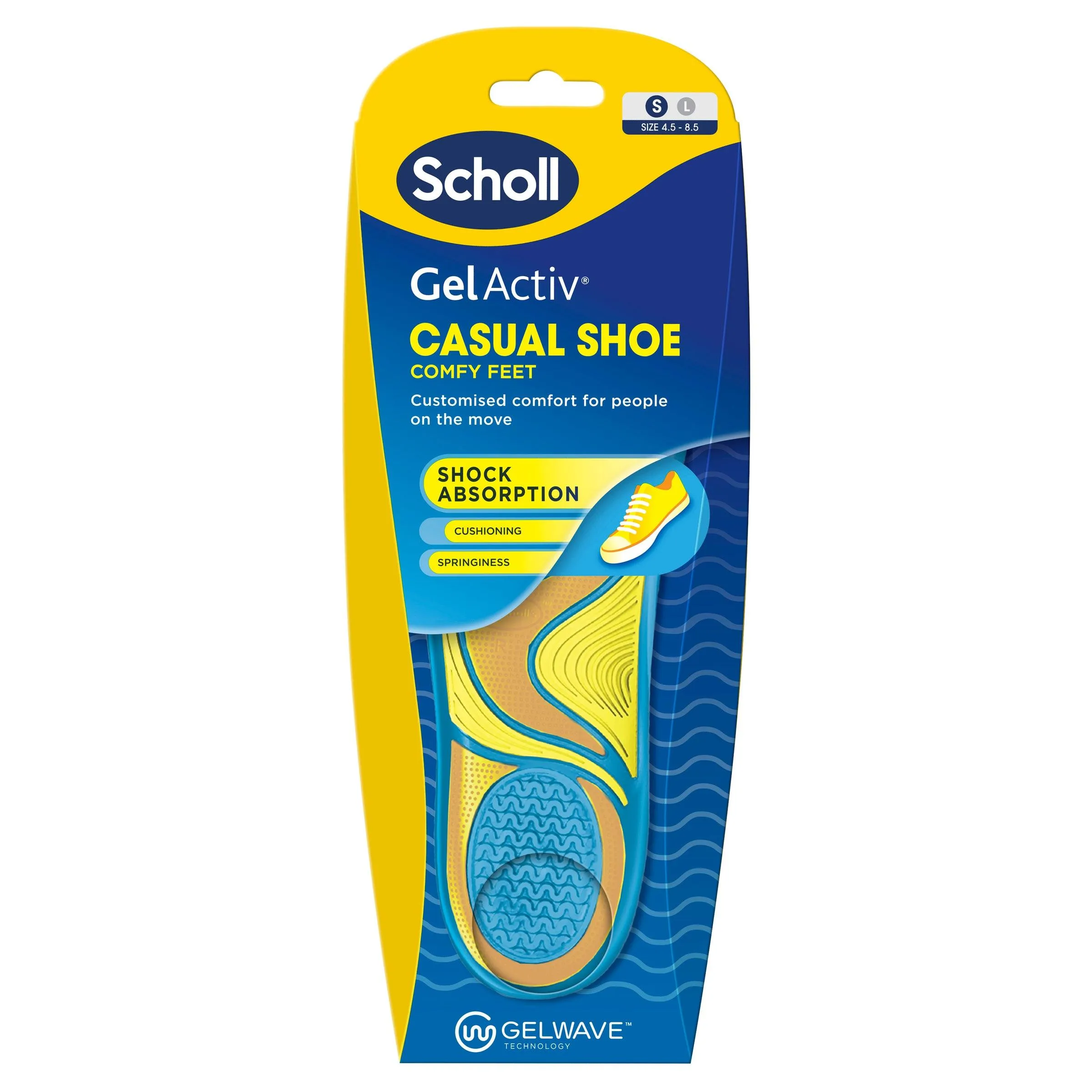 Scholl Gel Activ Insole Casual Small