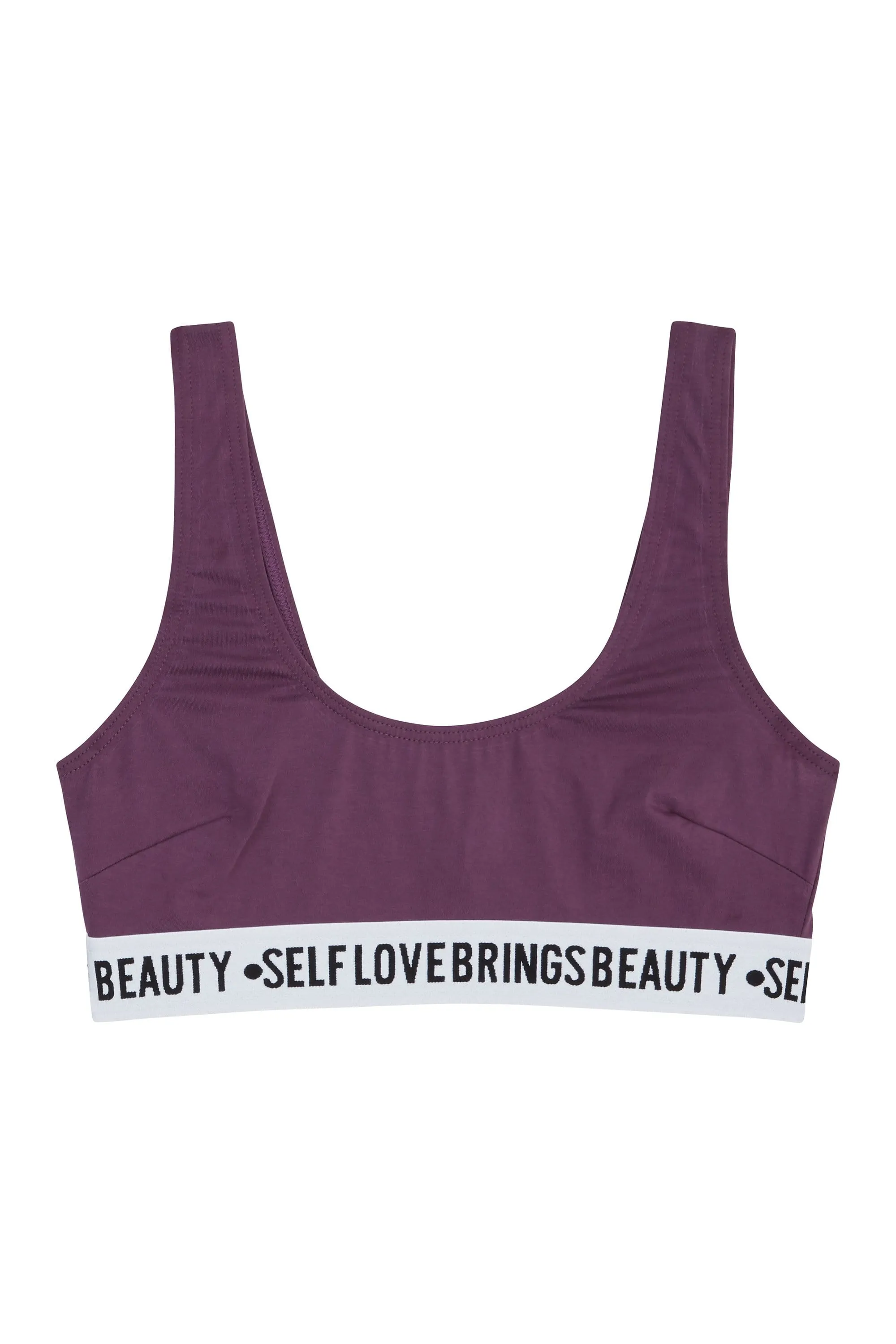 Self Love Purple Crop top