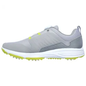 Skechers Go Golf Torque Twist Spiked Shoes - Grey/Lime