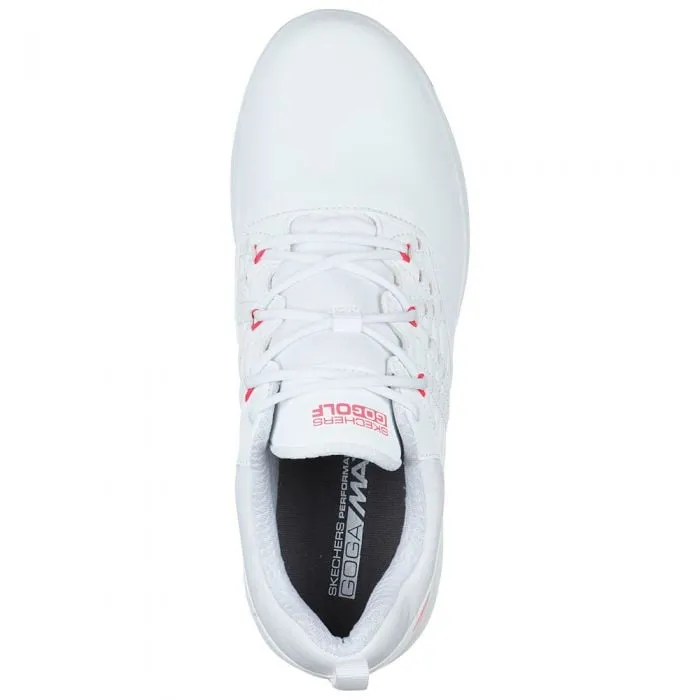 Skechers Ladies Go Golf Pro 2 Spiked Shoes - White/Pink