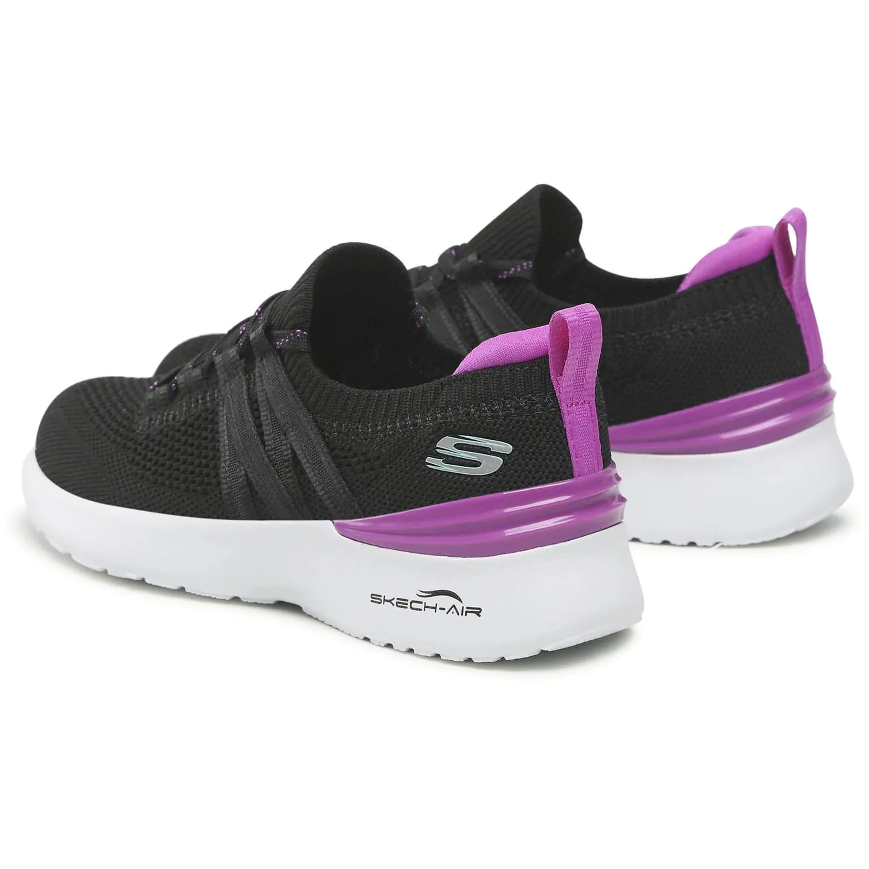 Skechers Skech-Air Dynamight Bright Cheer Womens Training Shoes - Black