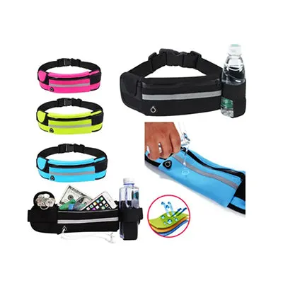 Sport Waist Pouch with Bottle Holder