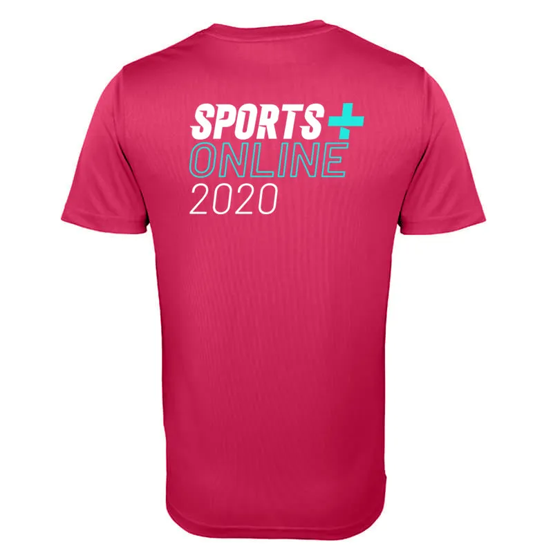 Sports Plus Online 2020 Ladies T-Shirt | Pink