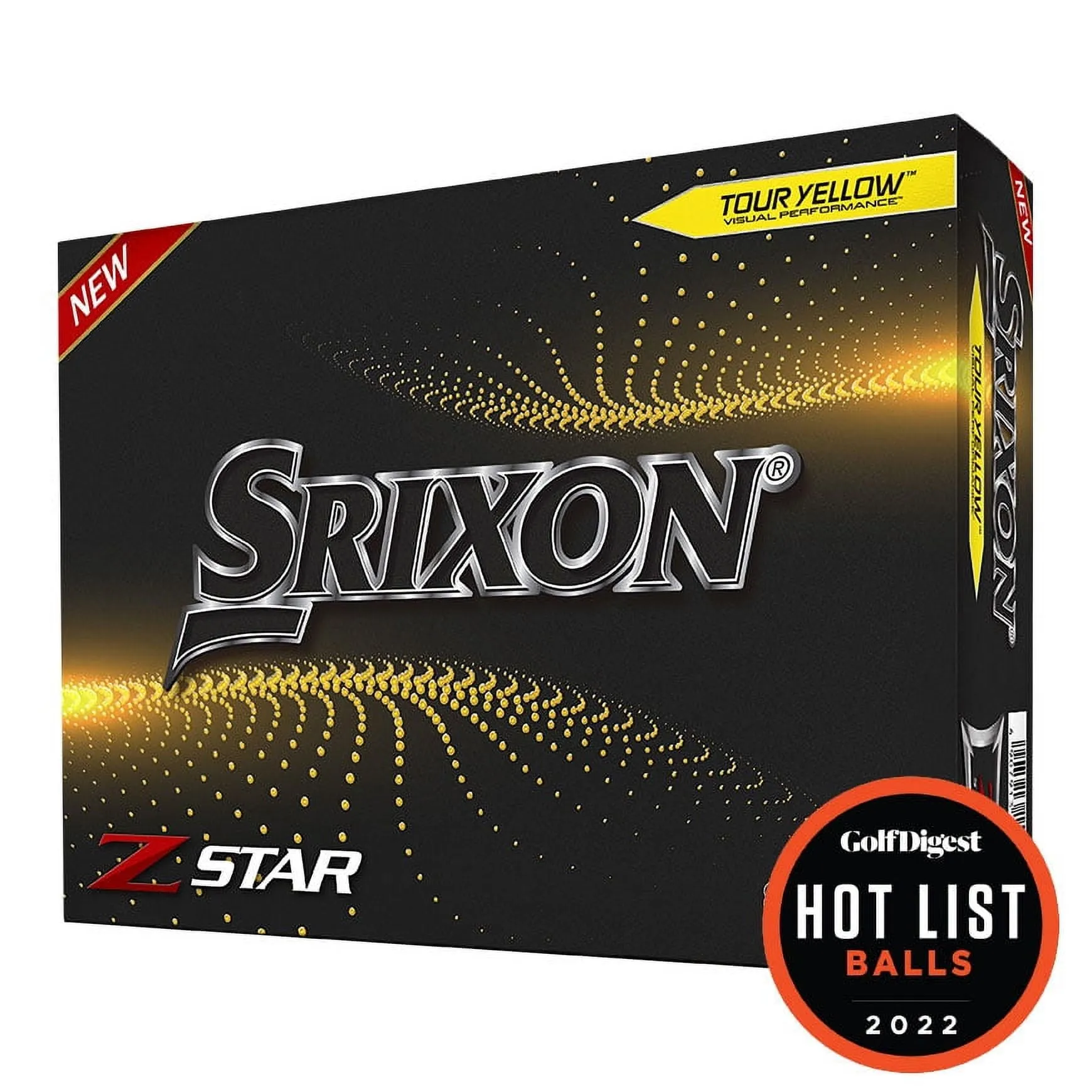 Srixon Z-Star Tour Yellow Golf Ball Dozen