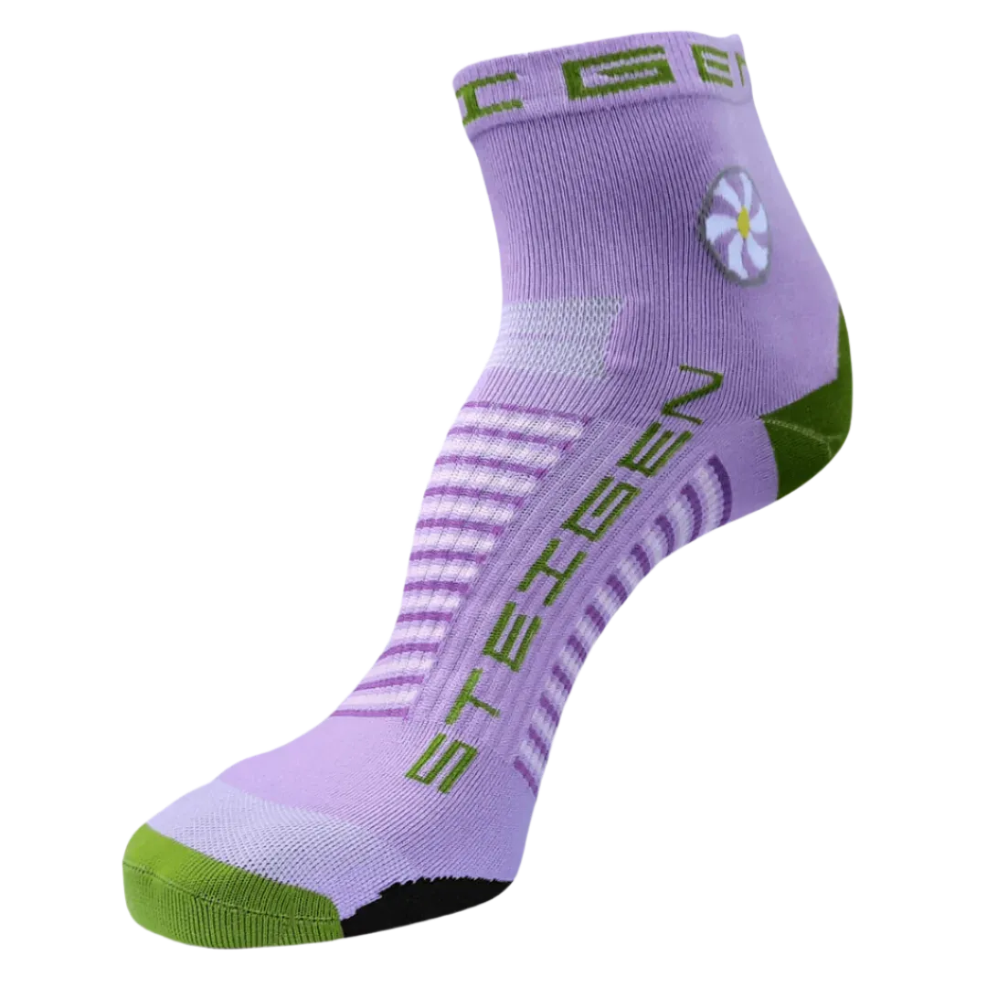 Steigen - Quarter Length Running Socks - Lavender