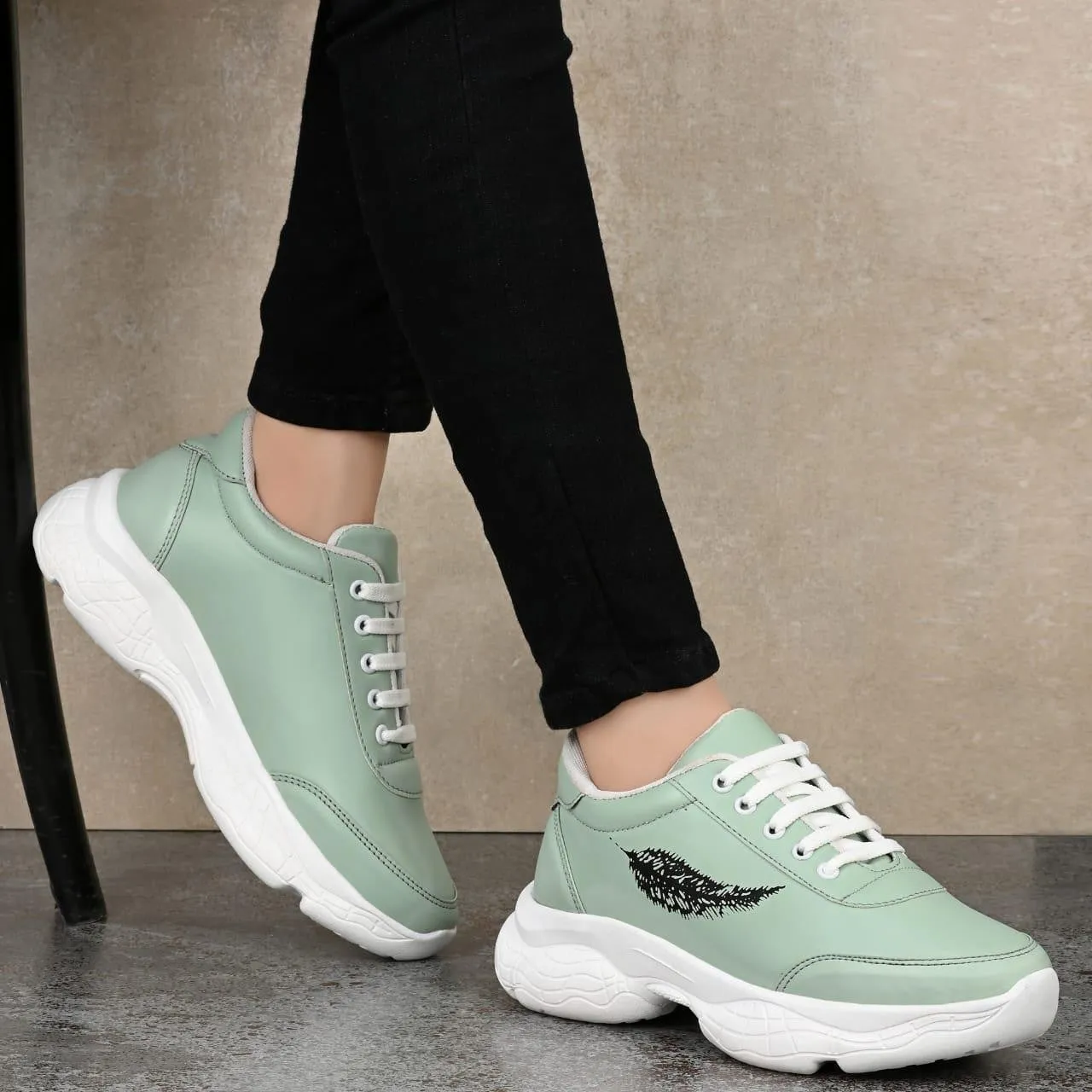 Stylish Casual Sports Shoe Sneakers For Women Sneakers For Women Green