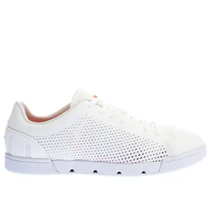 Swims Breeze Tennis Knit Shoe in White