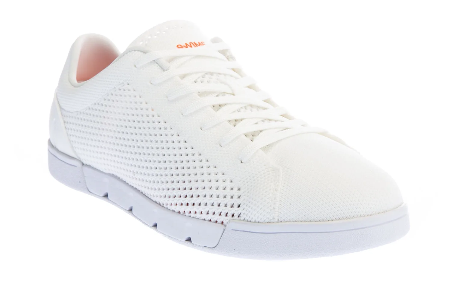 Swims Breeze Tennis Knit Shoe in White