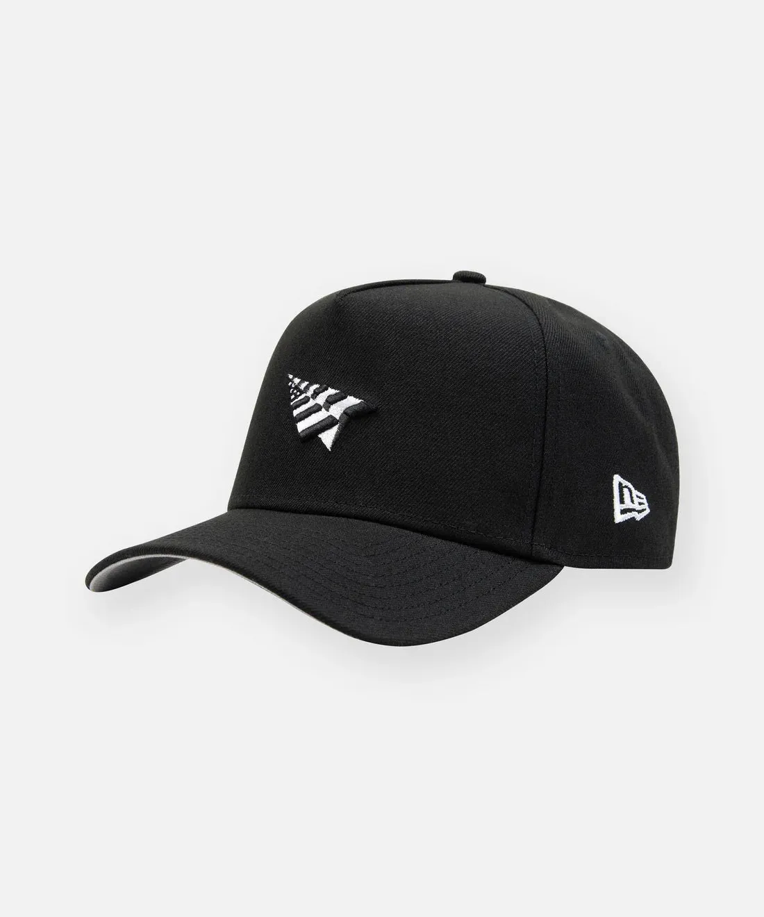 The B-Side Crown 9FORTY A-frame Snapback Hat (Black) - 120029