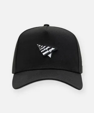 The B-Side Crown 9FORTY A-frame Snapback Hat (Black) - 120029