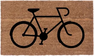 The Bike Vinyl Coir Doormat