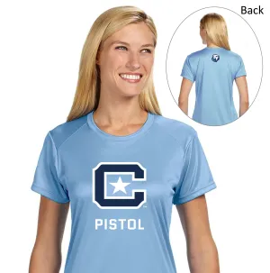 The Citadel, Club Sports - Pistol, A4 Ladies' Cooling Performance T-Shirt