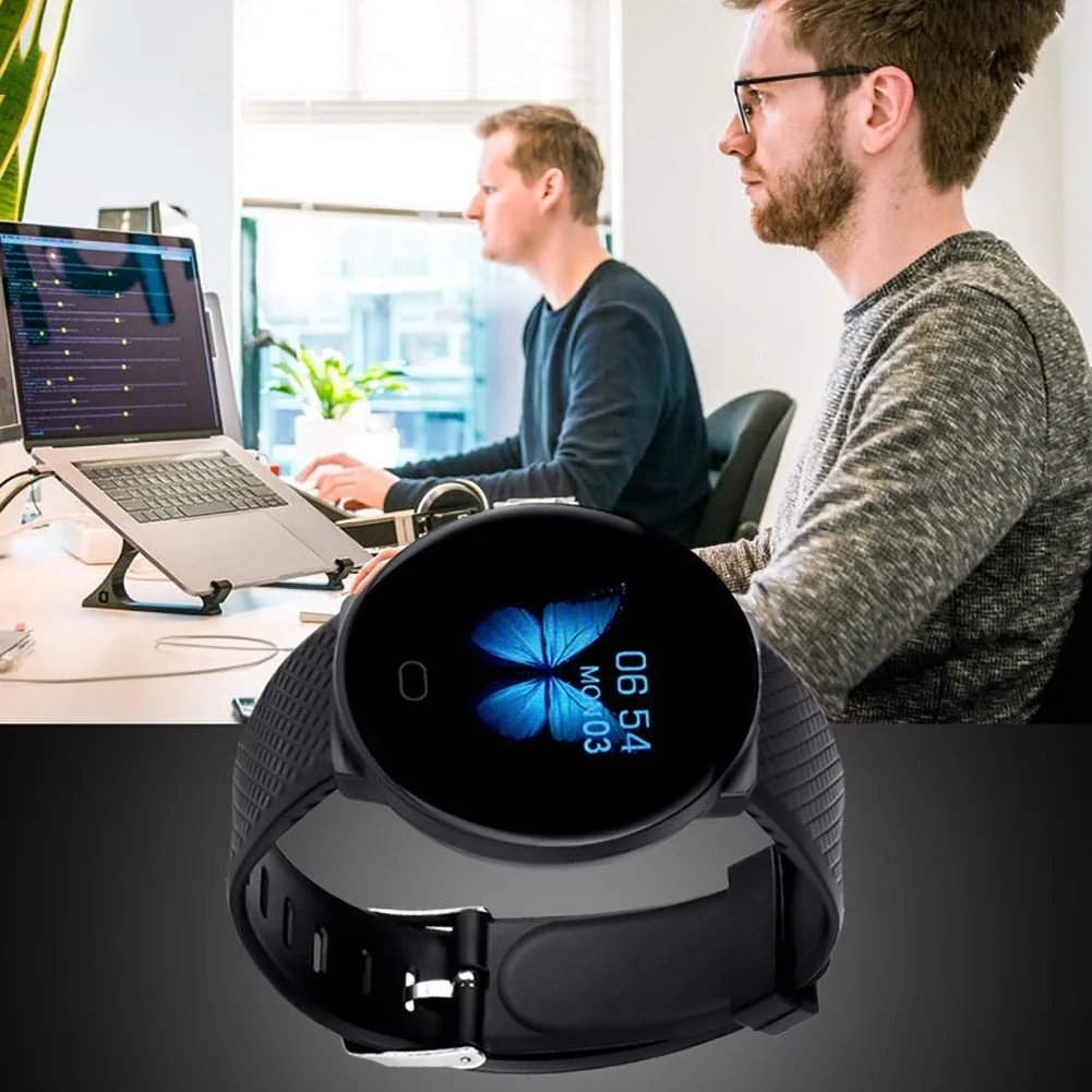 The New D19 Bluetooth Smart Watch (Heart Rate Monitoring, Blood Oxygen Measure and More)