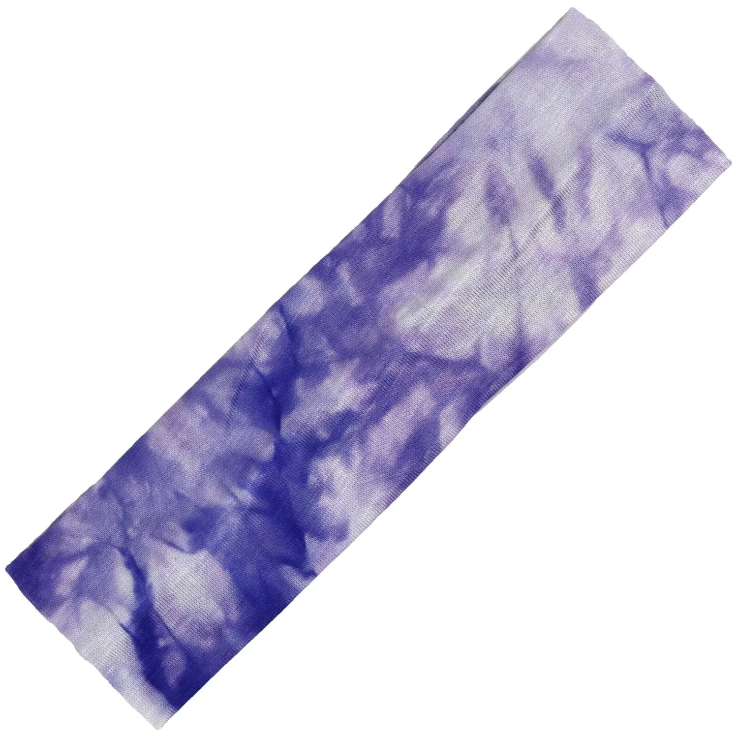 Tie Dye Cotton Headband Soft Stretch Headbands Sweat Absorbent Elastic Head Band