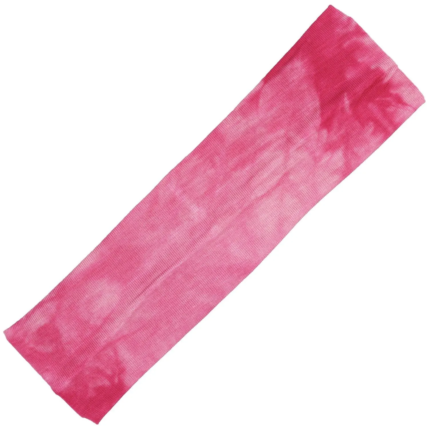 Tie Dye Cotton Headband Soft Stretch Headbands Sweat Absorbent Elastic Head Band