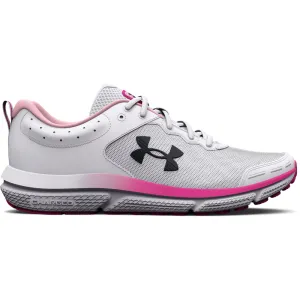 'Under Armour' Women's Charged Assert 10 - White / Rebel Pink / Black