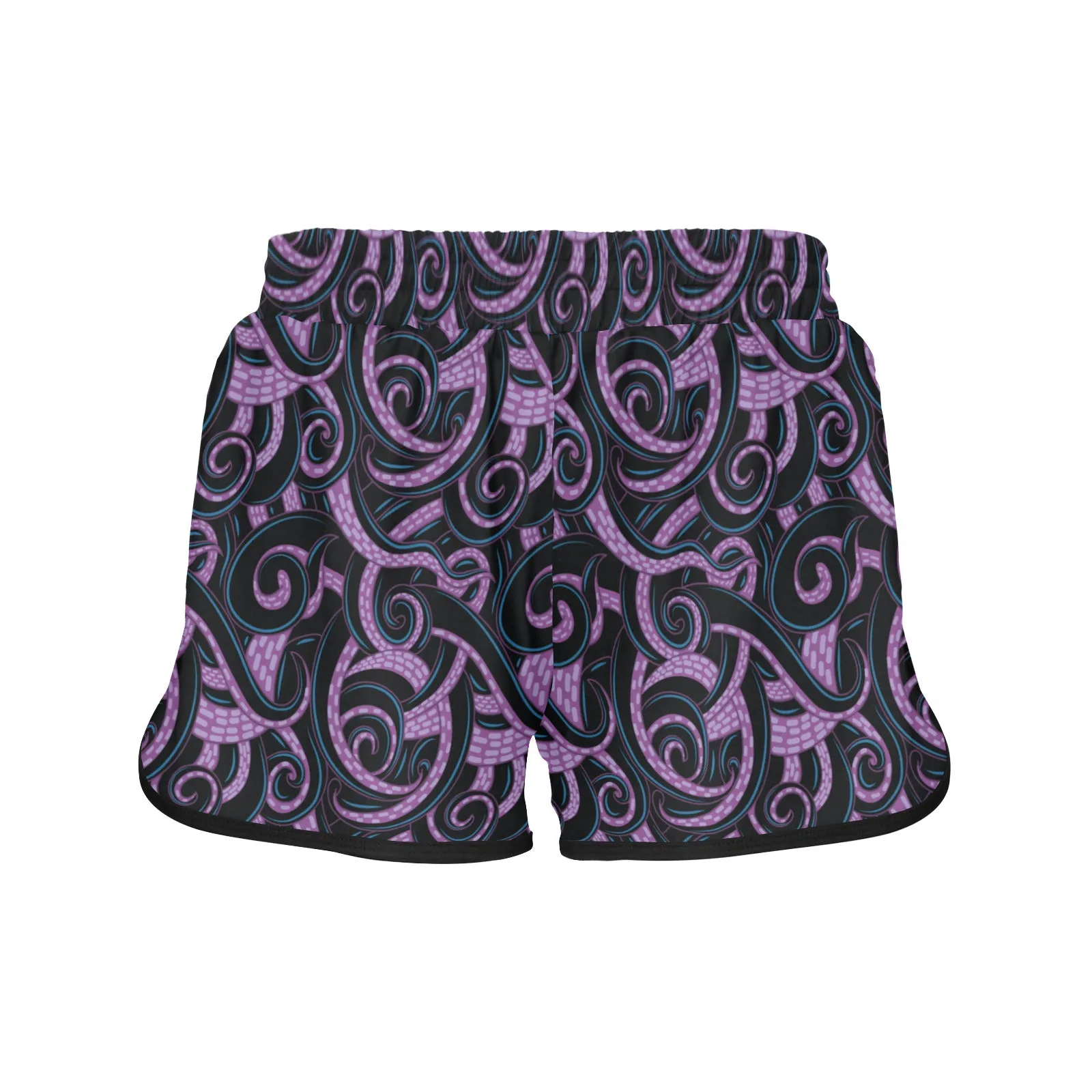 Ursula Tentacles Women's Athletic Sports Shorts