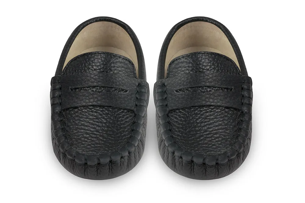 Verona Black Loafers