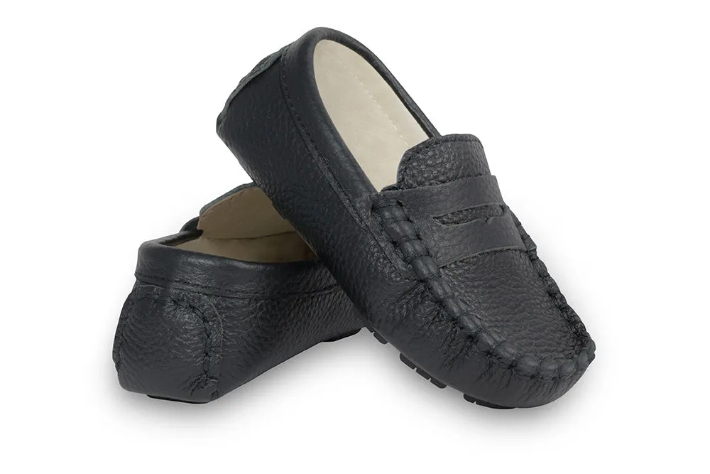 Verona Black Loafers