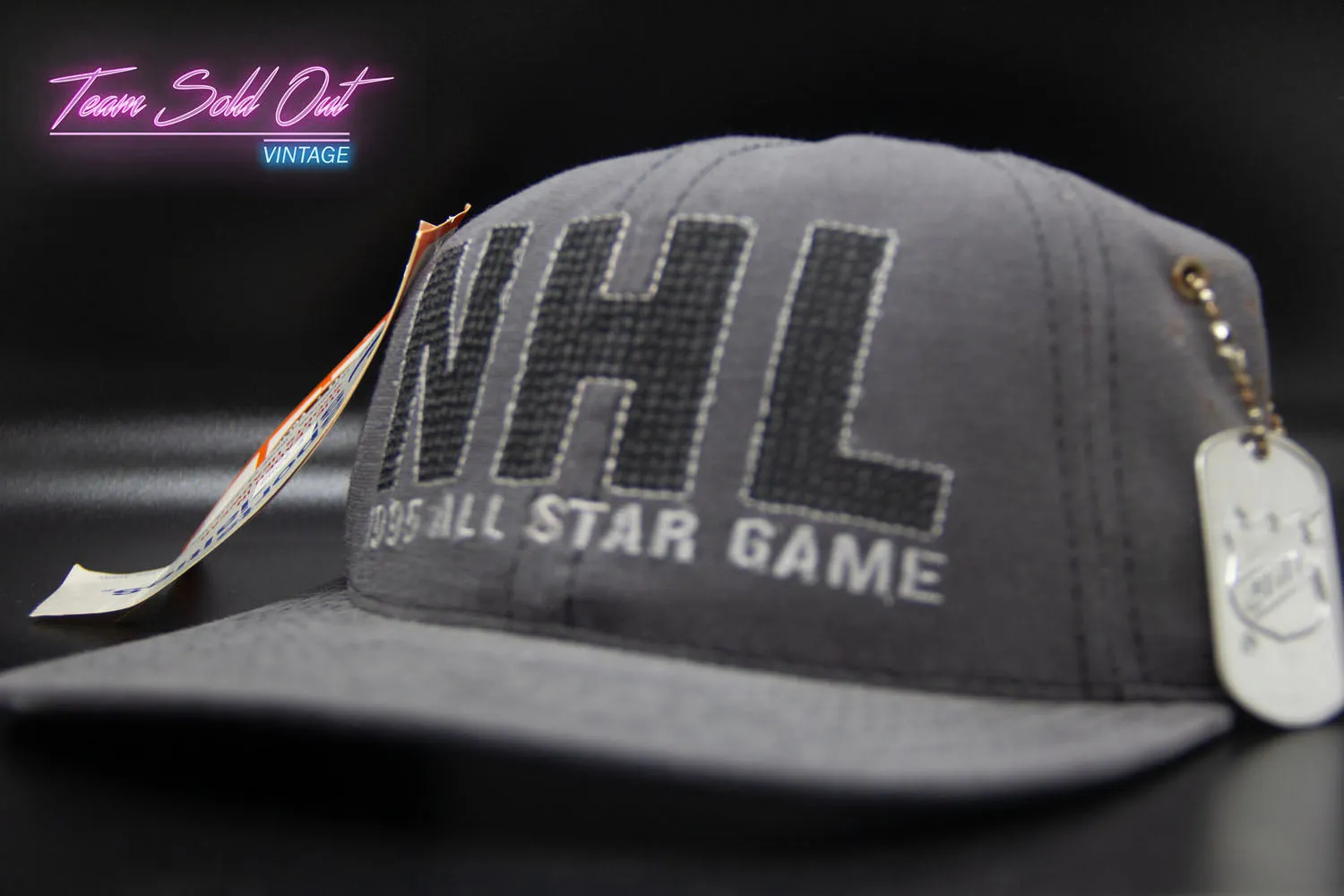 Vintage 1995 Sports Specialties NHL All Star Game Snapback Hat