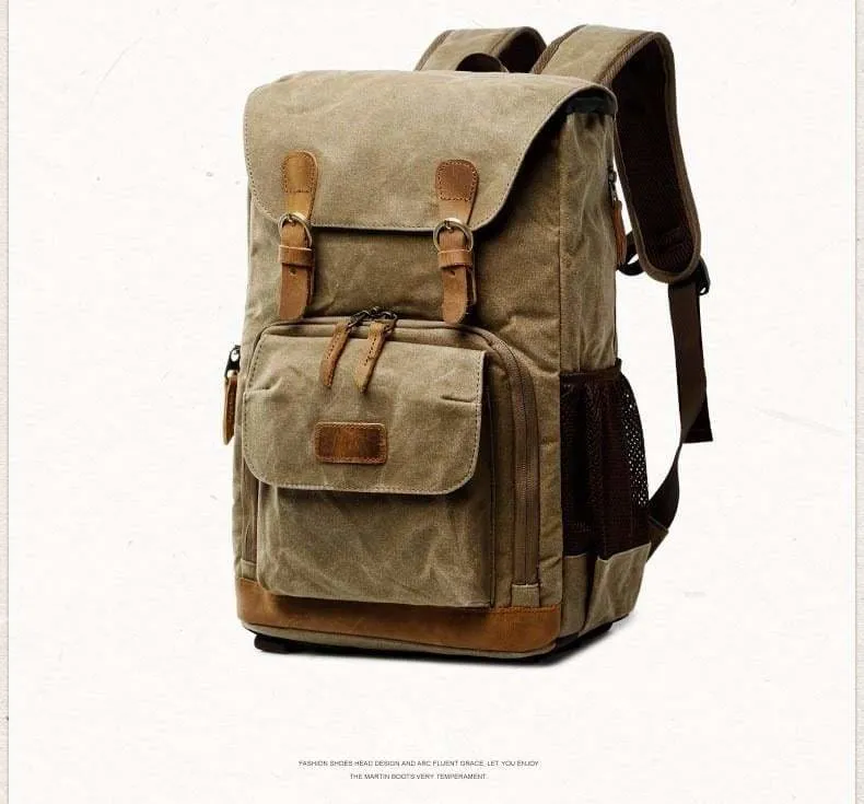 Vintage Photography Waterproof Backpacks For Work