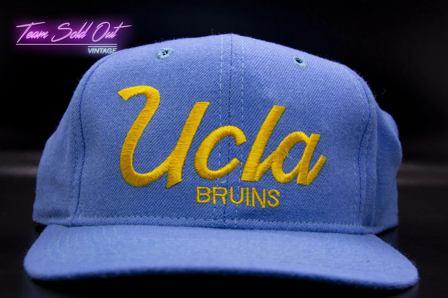 Vintage Sports Specialties The Pro UCLA Bruins Single Script Snapback Hat NCAA