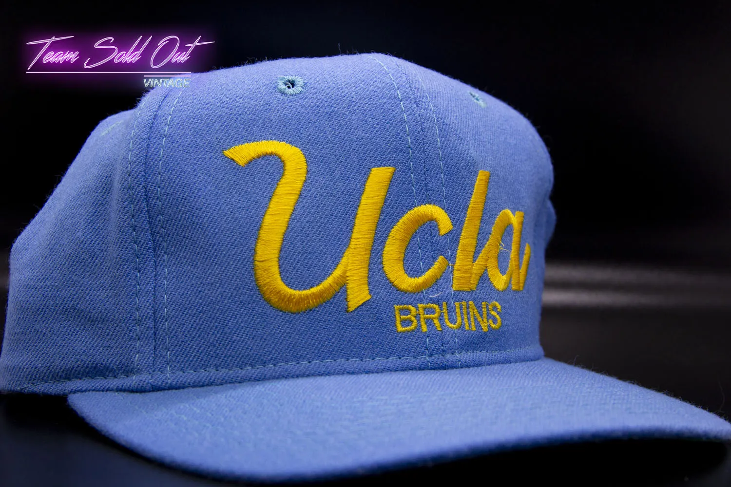 Vintage Sports Specialties The Pro UCLA Bruins Single Script Snapback Hat NCAA