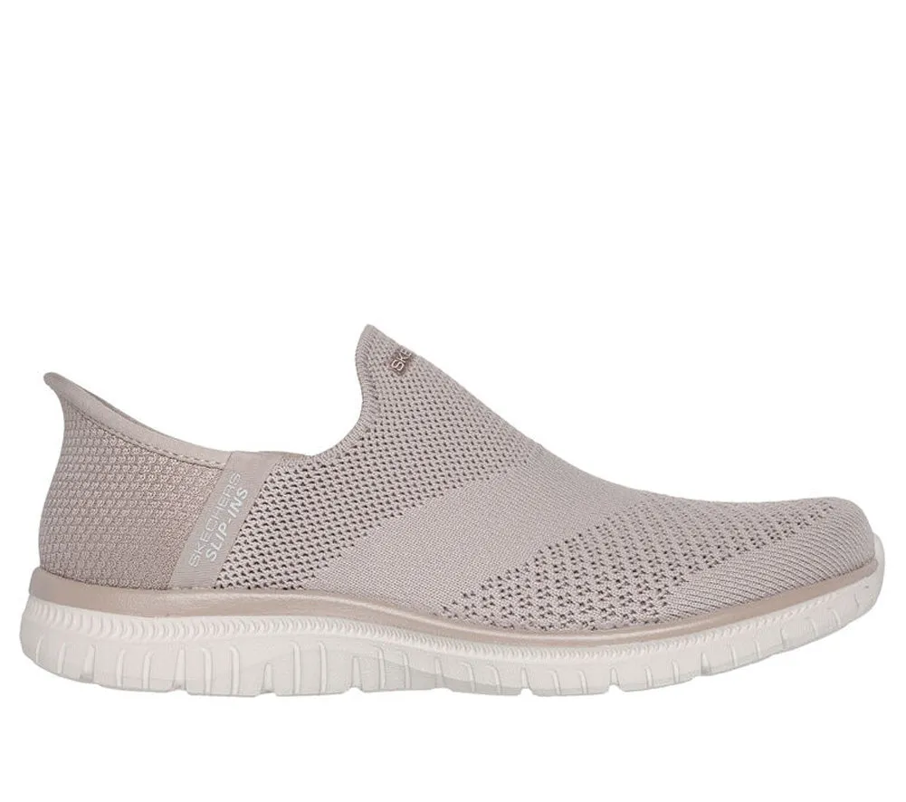 Virtue-Sleek in Taupe by Skechers