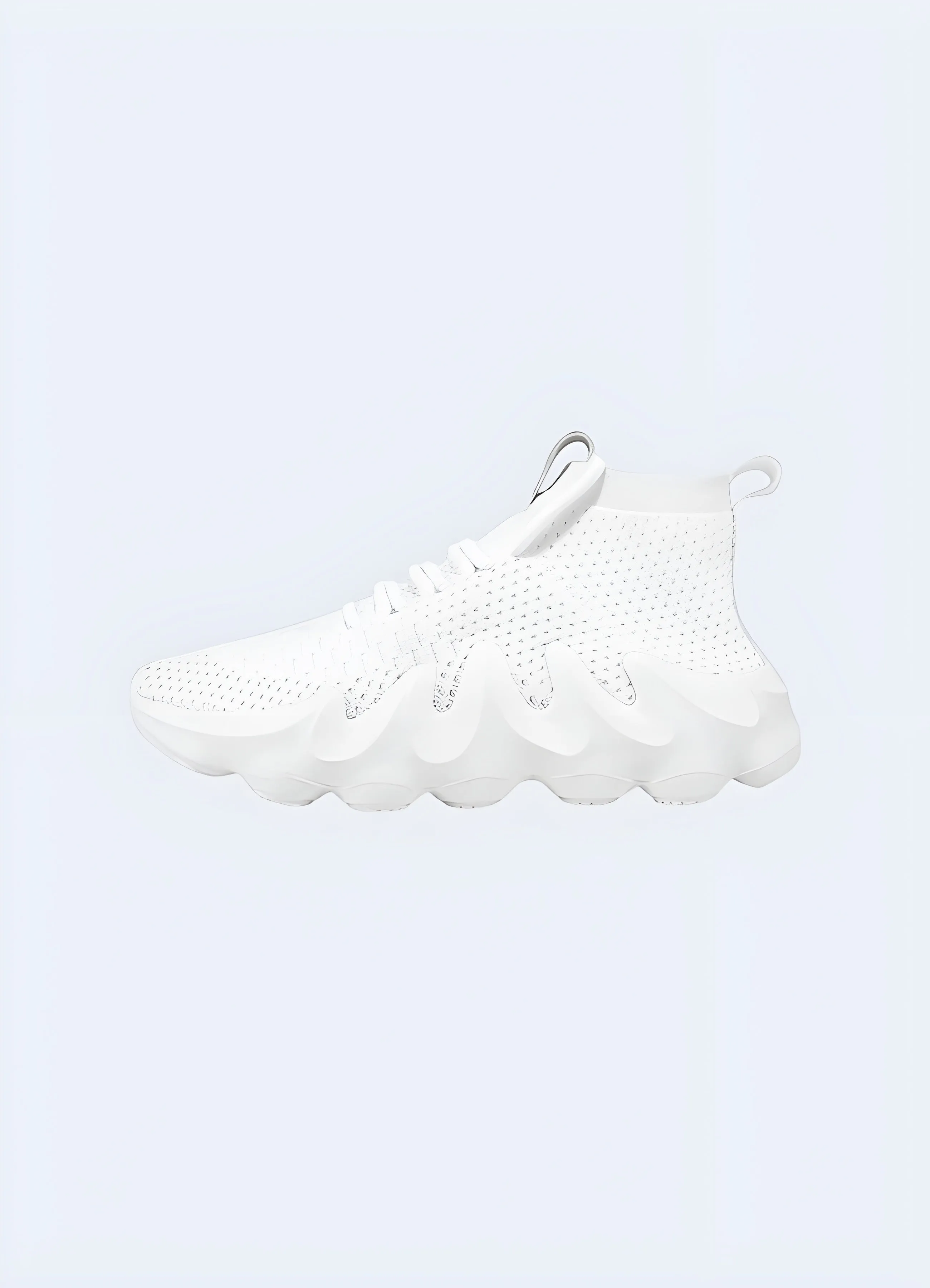 White Techwear Shoes