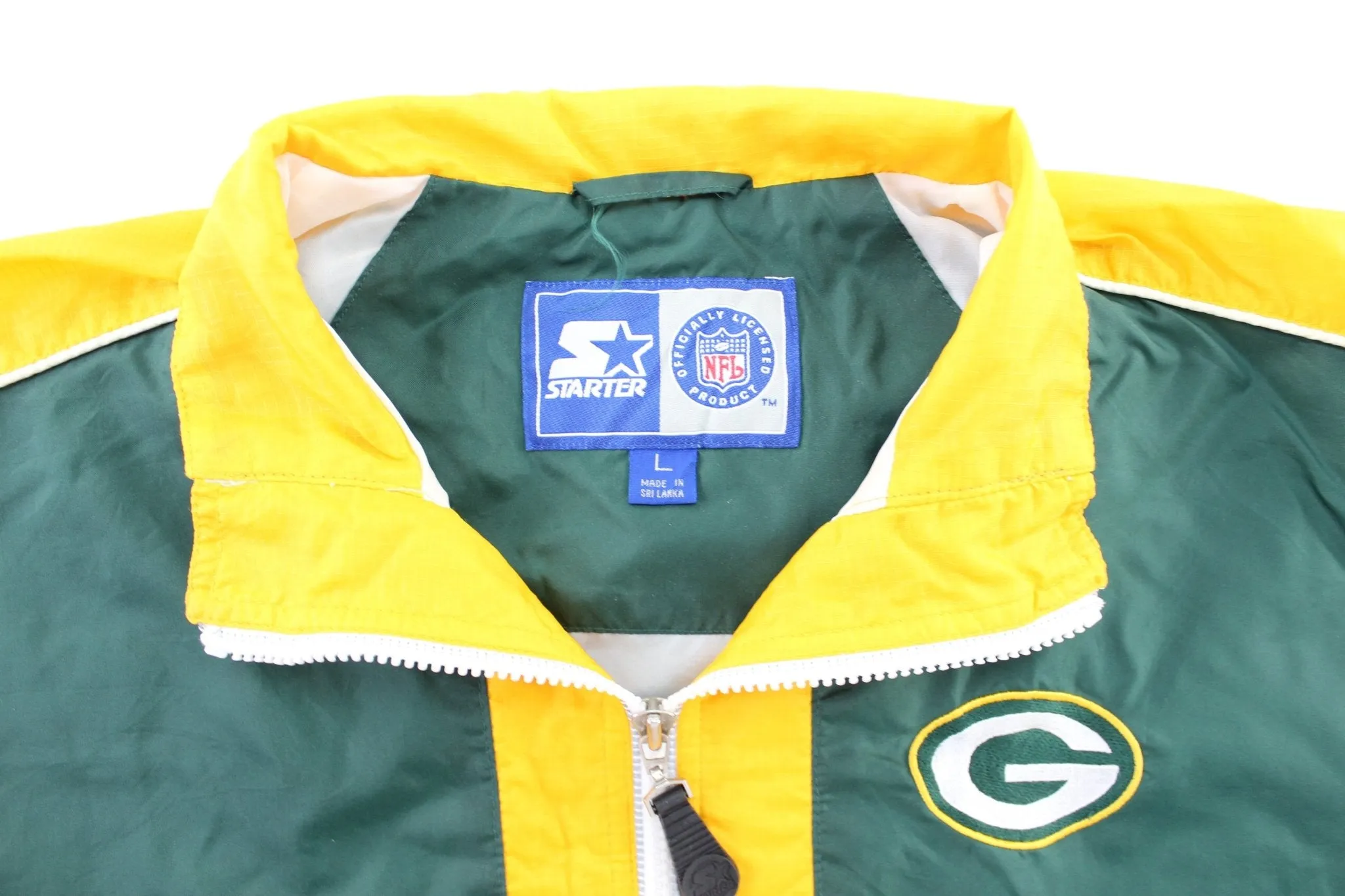 Women's 90's Green Bay Packers Embroidered Starter Jacket