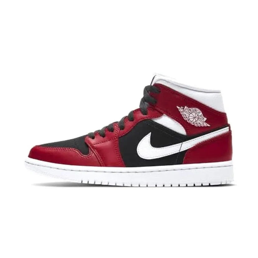 Women's Air Jordan 1 Mid Gym Red Black