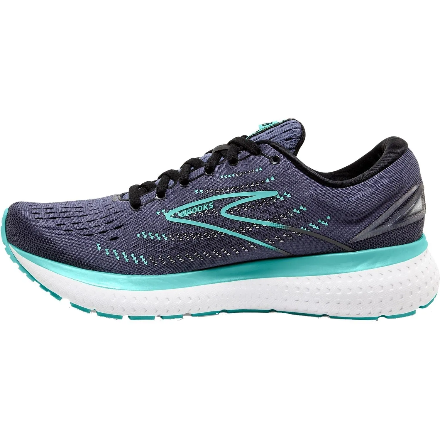 Women's Brooks Glycerin 19 Night Shadow/Black/Blue Mesh