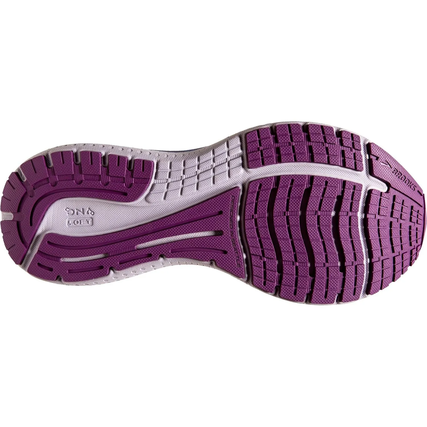 Women's Brooks Glycerin 19 Ombre/Violet/Lavender Mesh