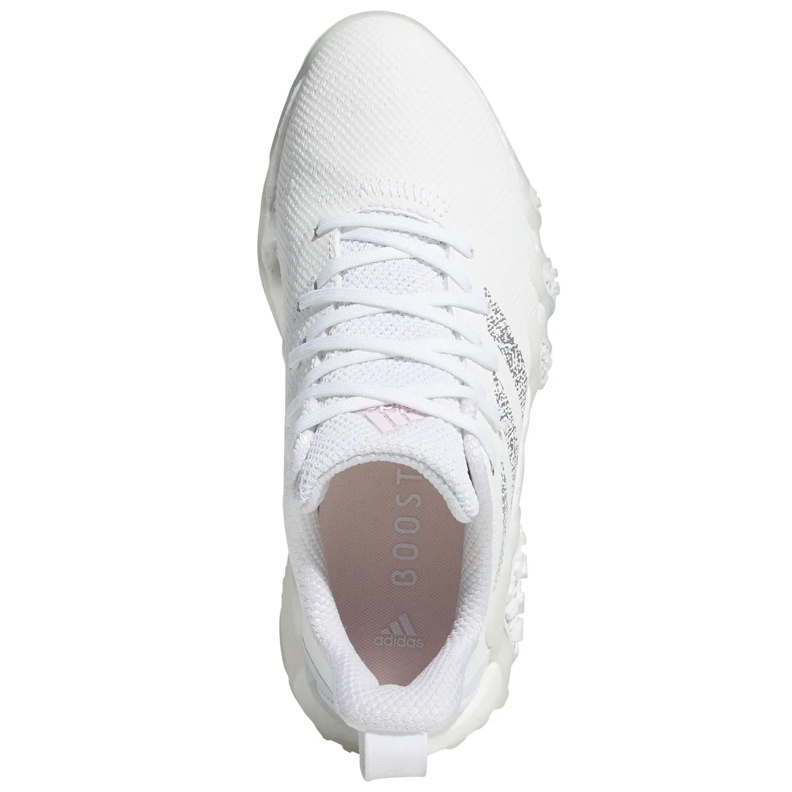 Womens CODECHAOS '22 Shoes White/Silver Metallic/Clear Pink - AW23