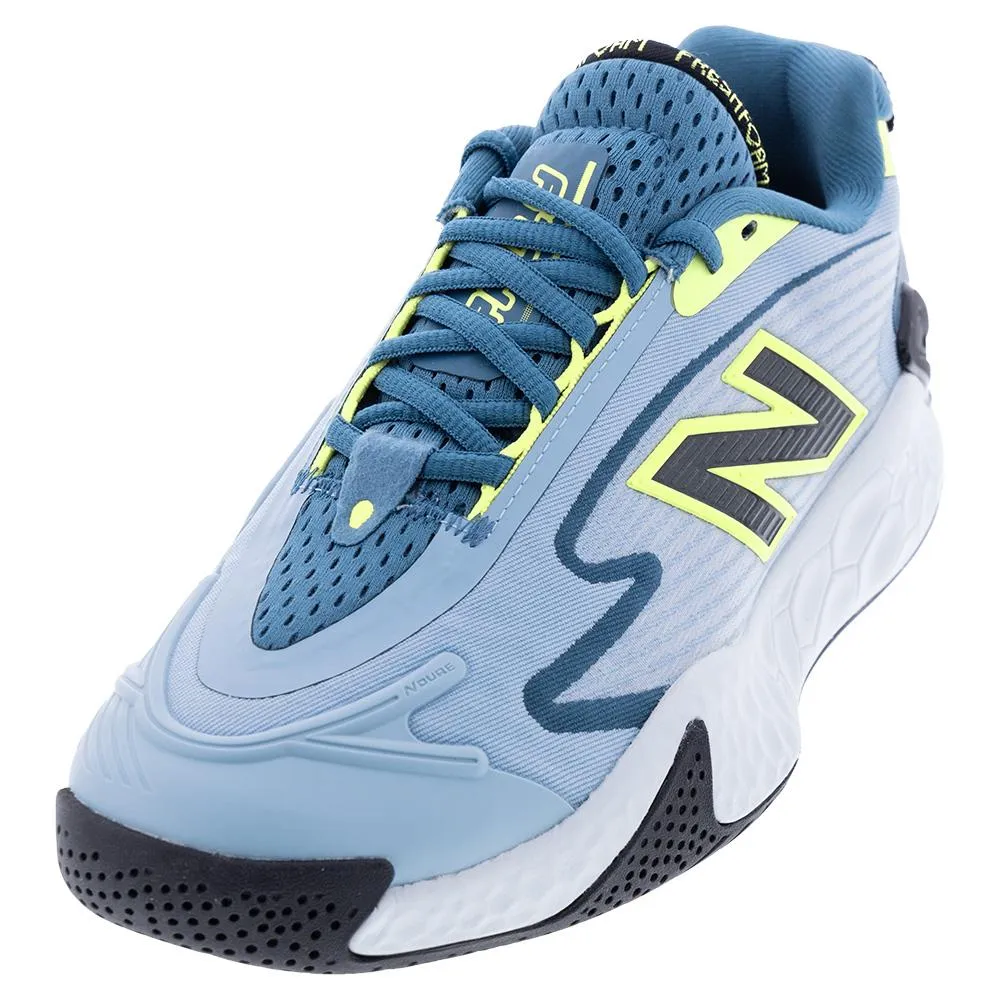 Women's Fresh Foam X CT-Rally B Width Tennis Shoes Quarry Blue and Terrarium