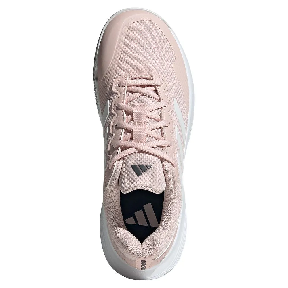 Womens GameCourt 2 Tennis Shoes Sandy Pink and White