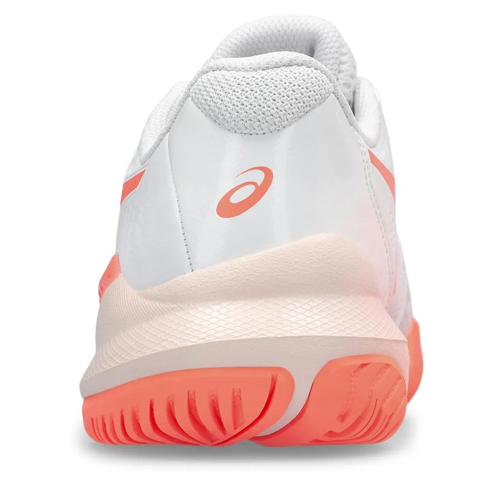 Women's Gel-Challenger 14 Tennis Shoes White and Sun Coral