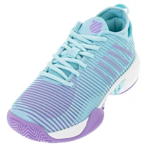 Women's Hypercourt Supreme Tennis Shoes Angel Blue and Sheer Lilac