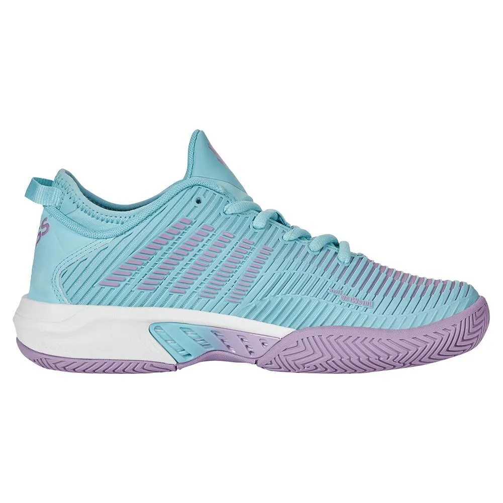 Women's Hypercourt Supreme Tennis Shoes Angel Blue and Sheer Lilac