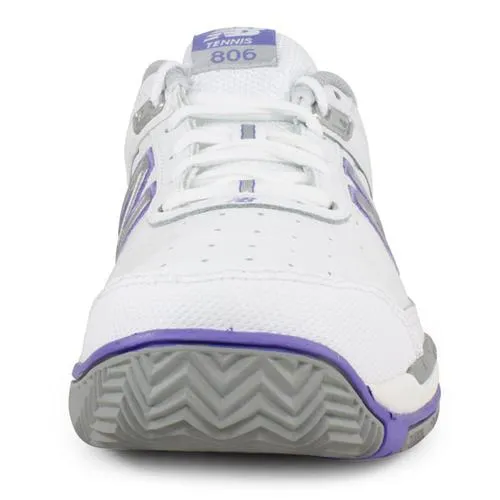 Women's WC806 2E Width Tennis Shoes White